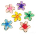 Broszka Przypinka orientalny kwiat FRANGIPANI