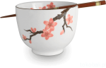 Ceramiczna miseczka na makaron soba - kwiat wiśni Sakura