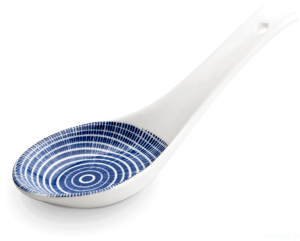 Ceramiczna łyżka do ramenu Tokusa