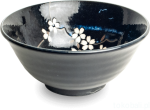 Ceramiczna japońska miseczka Anemone blue 15 cm