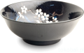 Ceramiczna japońska miska do ramenu Anemone blue 19,0 cm