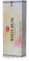 Kadzidełka zapachowe BIAŁE PIŻMO WHITE MUSK 20 szt.