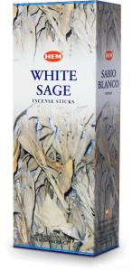 Kadzidełka zapachowe BIAŁA SZAŁWIA WHITE SAGE 20 szt. 