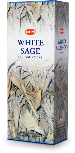 Kadzidełka zapachowe BIAŁA SZAŁWIA WHITE SAGE 20 szt.