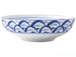 Ceramiczna miseczka do zupy z motywem fali 16 cm