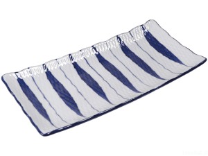 Ceramiczny talerz do sushi - 23,5 x 11 cm 