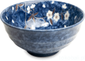 Ceramiczna japońska miska do udon Sakura blue