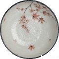 Ceramiczna japońska miska do ramenu klon japoński MAPLE LEAF 22 cm