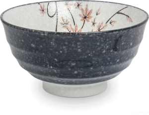 Ceramiczna japońska miska do udon klon japoński MAPLE LEAF  17 cm