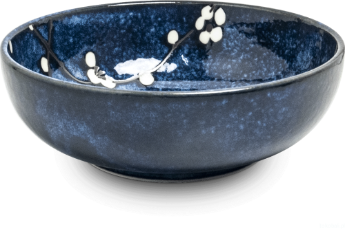 Ceramiczna miska do zupy Hana Blue 17,5 cm