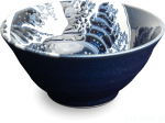 Japońska miseczka z motywem wielkiej fali Hokusai 15 cm