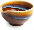 Matchawan Katakuchi w odcieniach brązu ceramiczna czarka z dzióbkiem do matchy