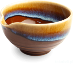 Matchawan Katakuchi w odcieniach brązu ceramiczna czarka z dzióbkiem do matchy