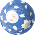 Duża miska na ramen niebieska Bunny – 21 cm