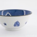 Ceramiczna japońska miseczka z motywem Maneki Neko 19 cm