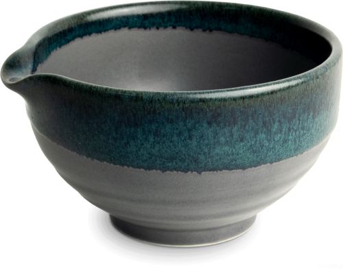 Matchawan Katakuchi ceramiczna czarka z dzióbkiem do matchy szara