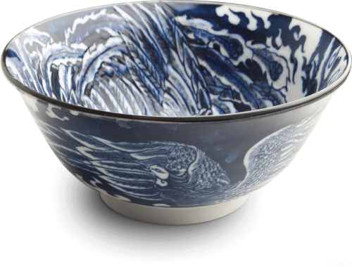 Japońska miseczka Phoenix blue niebieska 15 cm