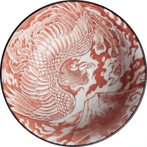 Miska do ramenu Phoenix red czerwona 20,5 cm