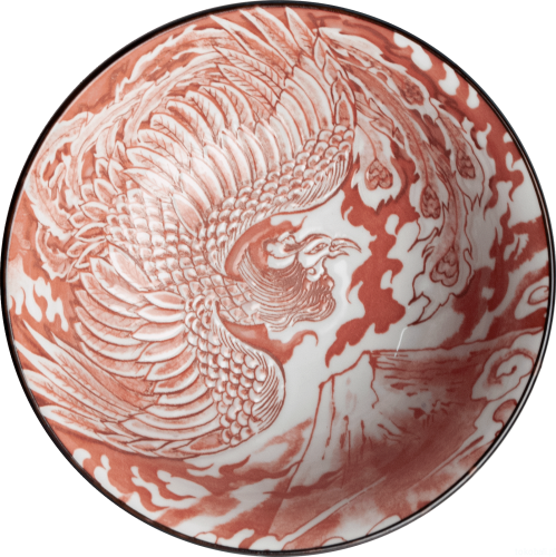 Miska do ramenu Phoenix red czerwona 20,5 cm