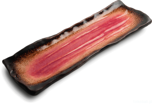 Talerz do sushi półmisek Yaketa czerwony