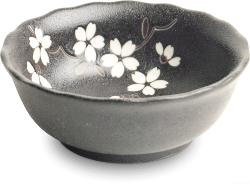 Miseczka na sos sojowy Anemone black
