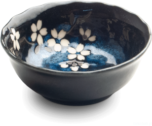 Miseczka na sos sojowy Anemone blue